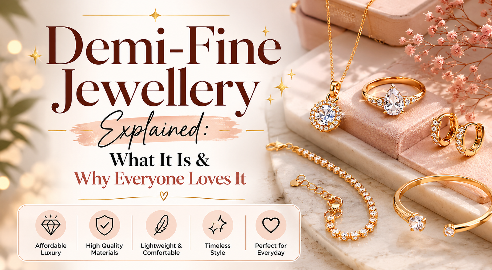 Demi-Fine Jewellery Explained: What It Is & Why Everyone Loves It