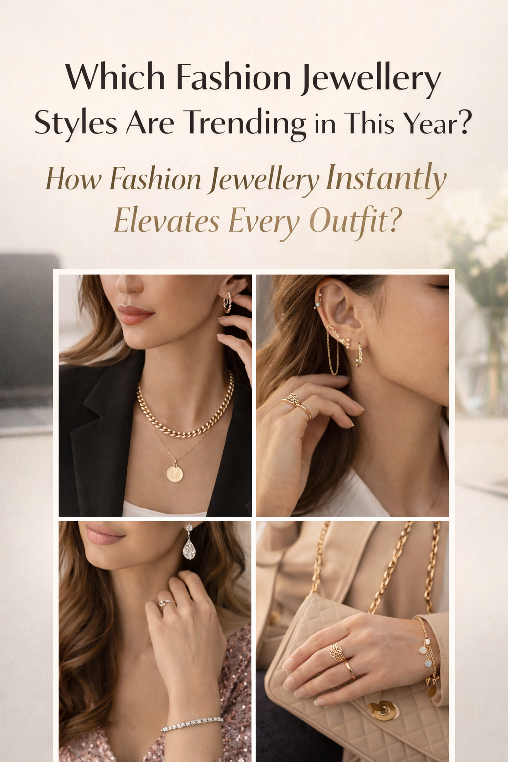 Which Fashion Jewellery Styles Are Trending in This Year?How Fashion Jewellery Instantly Elevates Every Outfit ?